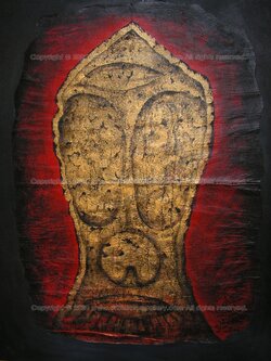 ผลงานศิลปะ "เขตอภัยทาน"