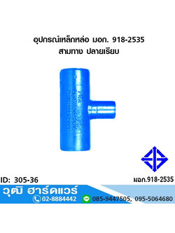 อุปกรณ์เหล็กหล่อ มอก. สามทาง ปลายเรียบ
