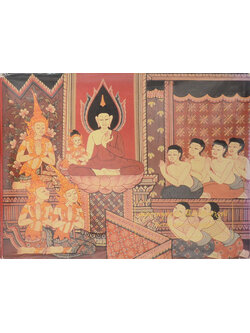 สมุดภาพพุทธประวัติสำหรับเยาวชน The Life of the Lord Buddha (ภาษาไทย-อังกฤษ)