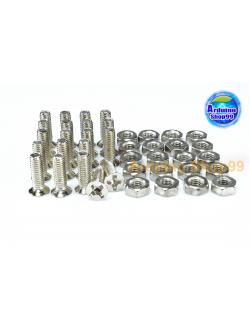 Nut stainless M3*10 หัวตัด