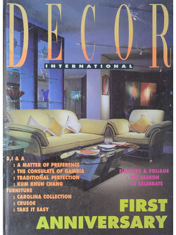 DECOR INTERNATIONAL FIRST ANNIVERSARY