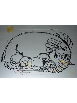 ผลงานศิลปะ "อุ่นไอรัก"