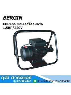 BERGIN CM 2S มอเตอร์จี้คอนกรีต 2HP/220V
