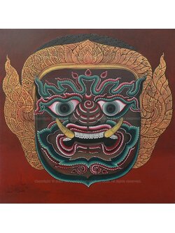 ผลงานศิลปะ "โขน"