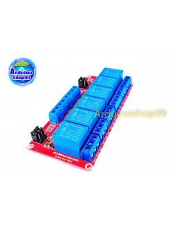 Relay 5v 6 Channel 10A 250V แบบ Active High/Low