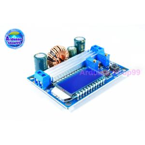 LCD Digital Display Buck-Boost Power Supply Module แปลงไฟจาก 5.5 - 30 Volt เป็น 0.5 - 30 Volt