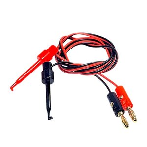 สายต่อ banana plug wire turn test hook ยาว 1 เมตร