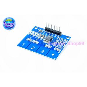 4-channel TTP224 capacitive touch module digital touch sensor human body touch switch TTP224