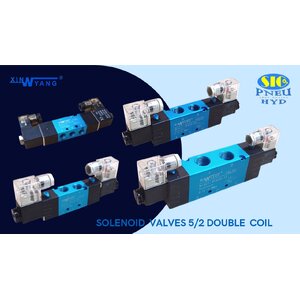 SOLENOID VALVE 5/2 DOUBLE COIL >> 4V120,220,320,420