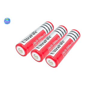 18650 lithium battery 5800 mAh 3.7 volt ( 3 ก้อน)