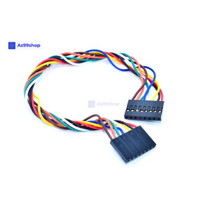 2.54 line-8P double head Female-Female 20CM