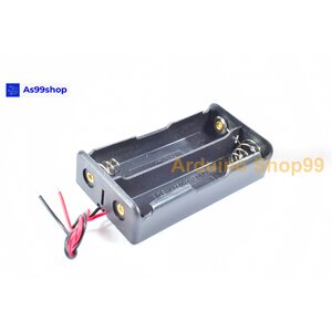 รังถ่าน 2 ช่อง 18650 battery box lithium battery