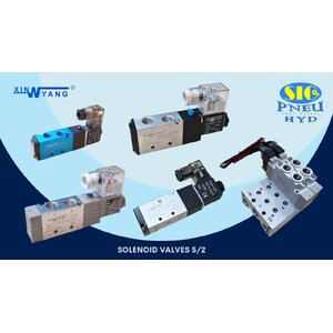 SOLENOID VALVE SINGLE COIL 5/2 >> 4V110,210,310,410,5V210,SY3120,SY5120
