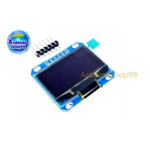จอแสดงผล OLED ขนาด 1.3 นิ้ว แบบ SPI สีน้ำเงิน