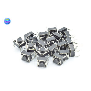 ไมโครสวิตช์กดติดปล่อยดับ 6*6*5 mm แบบ 4 ขา micro switch button (จำนวน 20 ชิ้น )