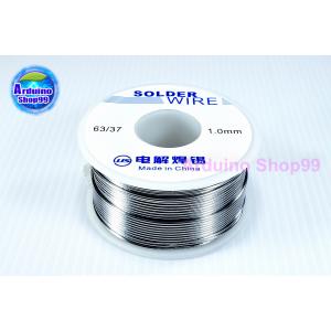 ตะกั่วบัดกรี 63/37 tin wire 1.0 small volume containing rosin solder wire solder wire 100g