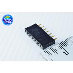 7P-Pin Socket 2.54MM single row female(1 ชุด 6 ตัว)
