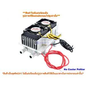 ชุดทำความเย็น ระบายความร้อนด้วยน้ำขนาด 2 บล๊อค (40*80*12) Mini Cooling block(สินค้าเป็นชุดคิทไม่มี แผ่นร้อนเย็น)