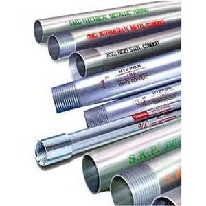 ท่อเหล็ก ท่อร้อยสายไฟ white conduit zinc coated SKP GSP