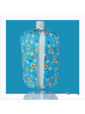 ผ้าลายดอกไม้ ผ้าคลุม น้ำดื่มถังขาว20 ลิตร ตกแต่ง Small office/home office สไตล์ indy 2