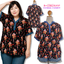 Ha6576 เสื้อผ้าสปันย์สีดำ แต่งกุ๊นขอบด้วยผ้าคอตตอนยีนส์ งานเก๋ใส่สบาย ผ้าใส่เย็น รอบอก 52 - 54 วงแขน 24 ชาย 56 ยาว 29 นิ้ว