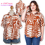 Ha6563 เสื้อเชิ๊ตสาวอวบ ผ้าคอตตอนผสมซิลค์เนื้อนุ่มไม่ระคายผิว ผ้าพริ้วตัวดีงานสวย สีน้ำตาล รอบอก 50 วงแขน 23 ชาย 54 ยาว 27 นิ้ว