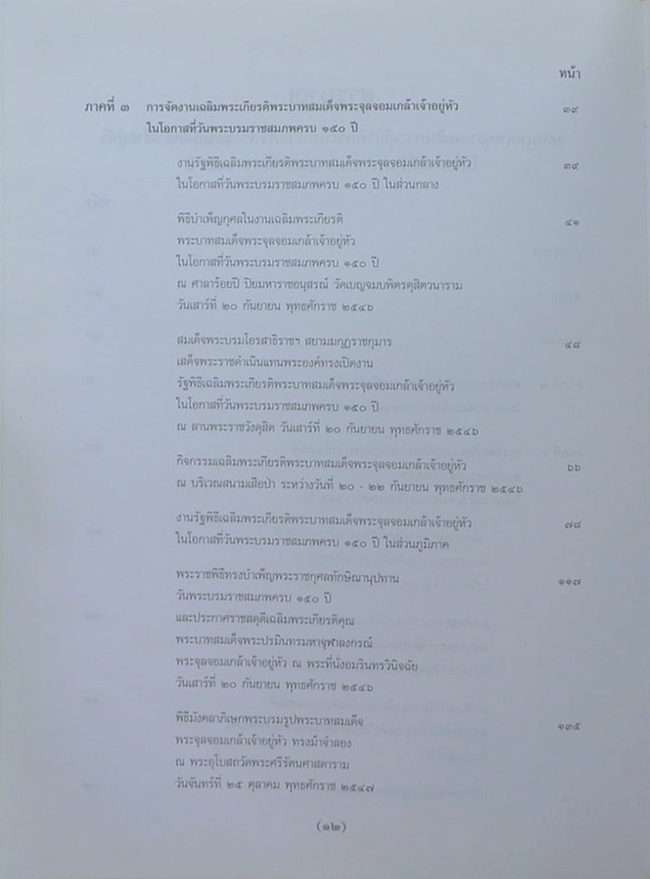 จดหมายเหตุงานเฉลิมพระเกียรติ พระบาทสมเด็จพระจุลจอมเกล้าเจ้าอยู่หัว ในโอกาสที่วันพระบรมราชสมภพครบ 150 ปี (พร้อม CD)