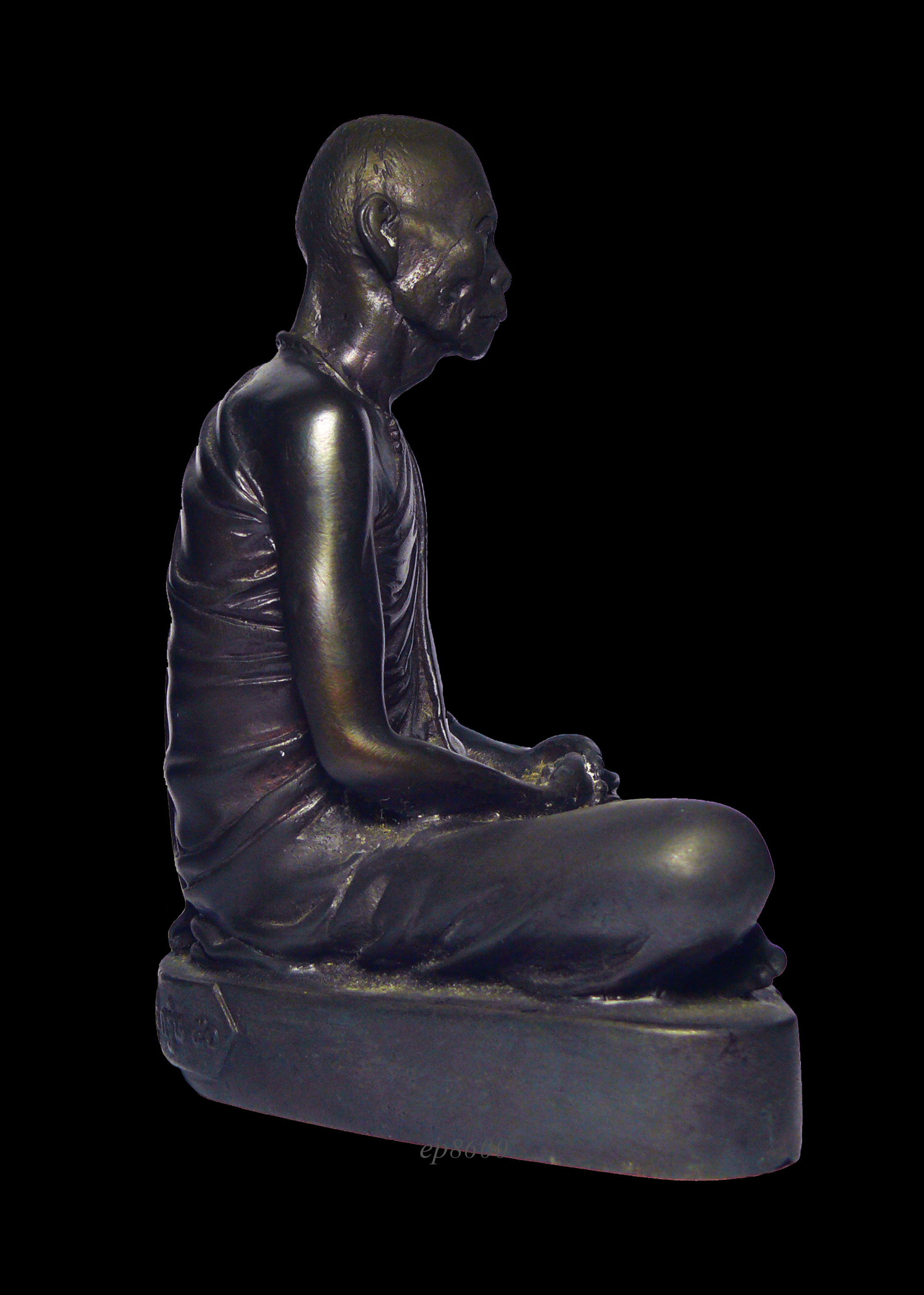 (พระโชว์) พระบูชาหลวงพ่อเพี้ยน วัดเกริ่นกฐิน จ.ลพบุรี ที่ระลึกกฐินปี2550 ขนาดหน้าตัก4.5นิ้ว ใต้ฐานบรรจุเกศา