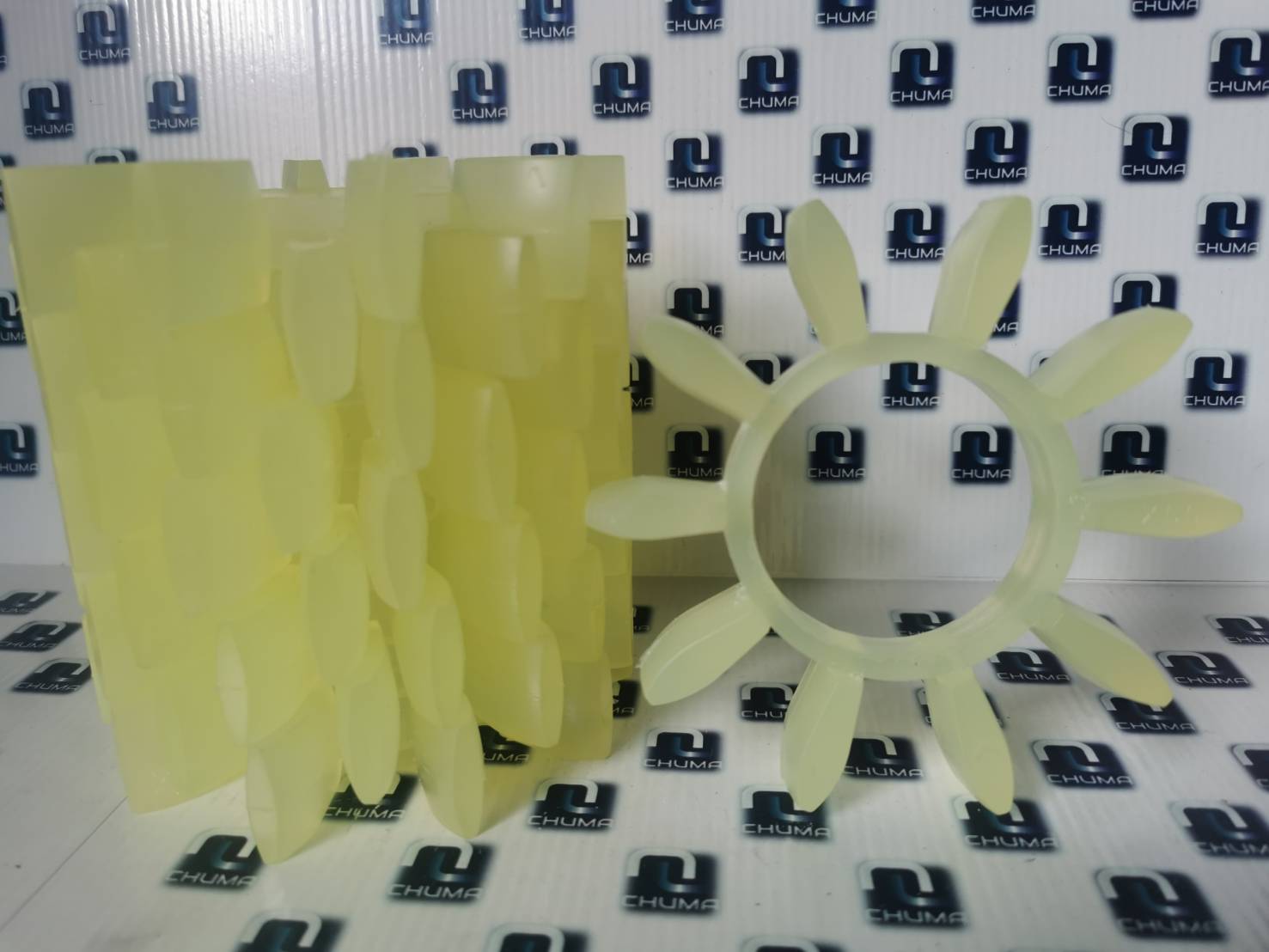 Desch, gear,coupling, Stern X55 PUR92 A natur