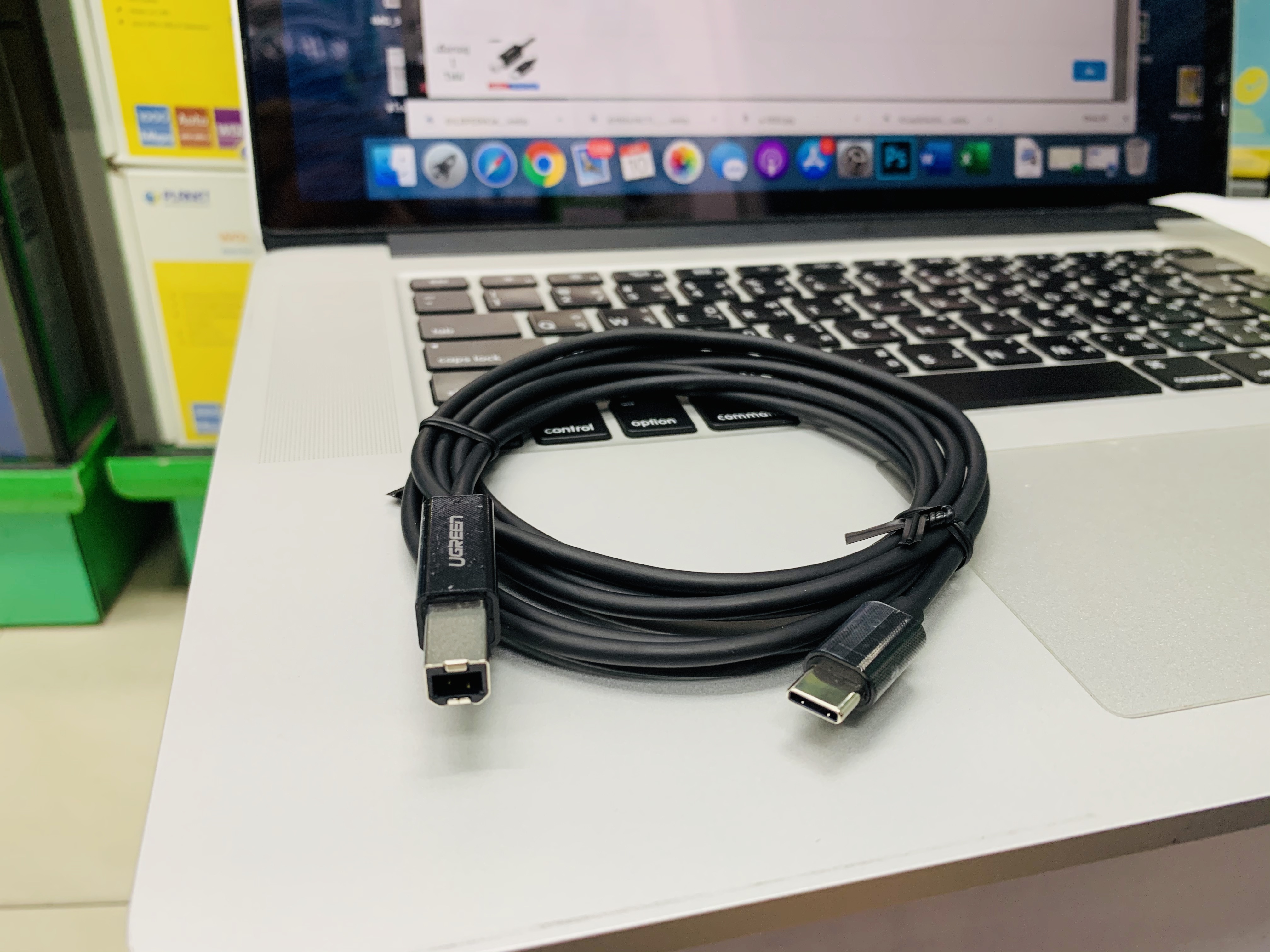 UGREEN 50446 USB C to Type B 2.0 Printer Cable