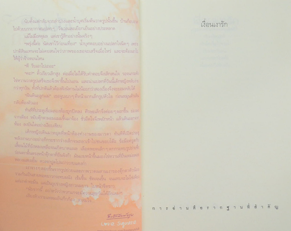 เงื่อนเงารัก