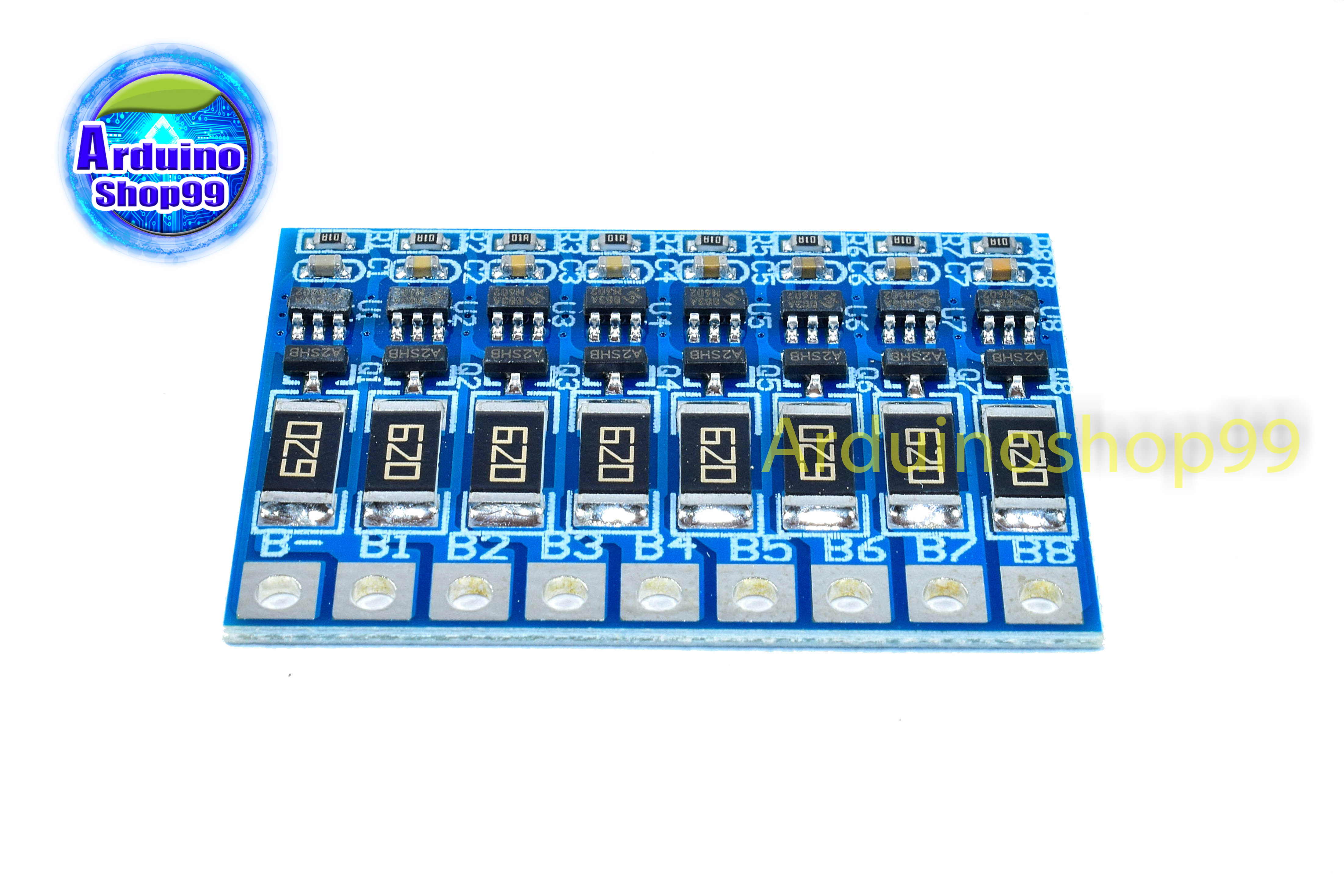 8S 33.6V lithium battery equalization function board