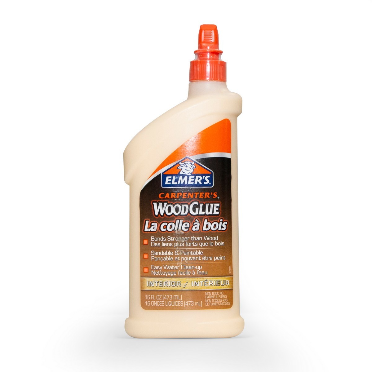 ELMER'S กาวลาเท็กซ์ติดไม้ WOOD GLUE 16oz.