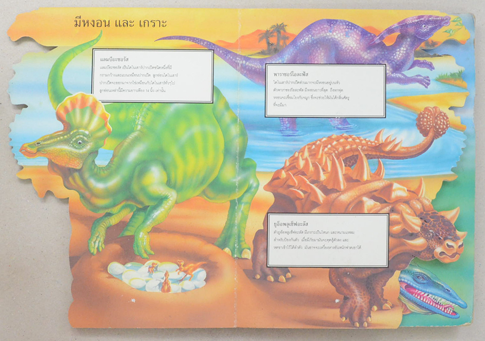 ไดโนเสาร์ อยู่ที่ปลายนิ้วมือของท่าน