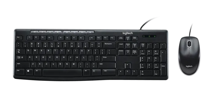 MK200 MEDIA CORDED KEYBOARD AND MOUSE COMBO