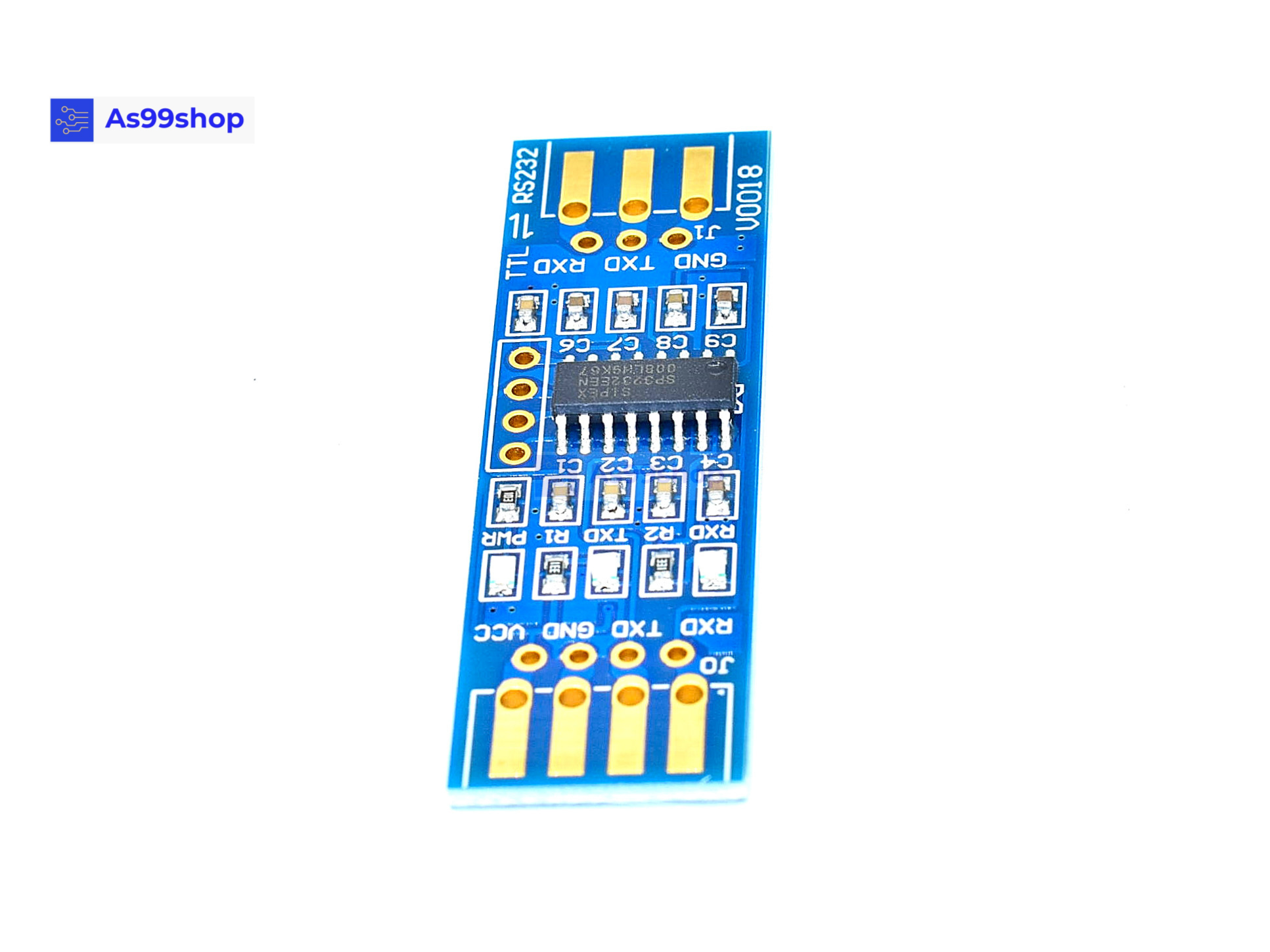 SP3232 RS232 Module RS232 Serial Port TTL Line Brush Module (Size: Single Channel 51)