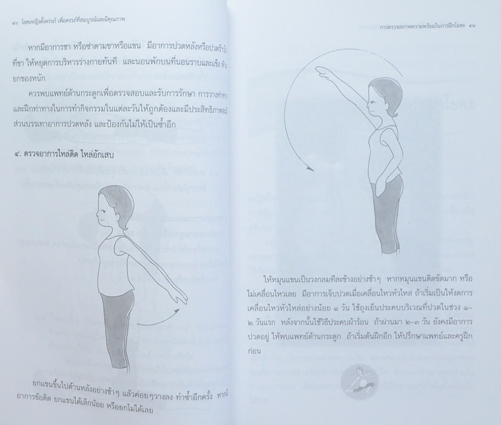 โยคะหญิงตั้งครรภ์ เพื่อครรภ์ที่สมบูรณ์และมีคุณภาพ (ขายตามสภาพ)