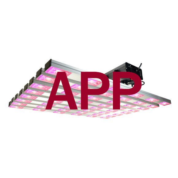 ไฟเทพ LED Grow Light ไฟปลูกพืชเร่งการเจริญเติบโต ไฟเร่งดอก ไฟเร่งน้ำมัน แบบ Superior Bar สำหรับการปลูกระดับ Professional ขนาด 8 แท่ง 8 bars ยาว 90 ซม. 480Watt with App สั่งผ่านมือถือ