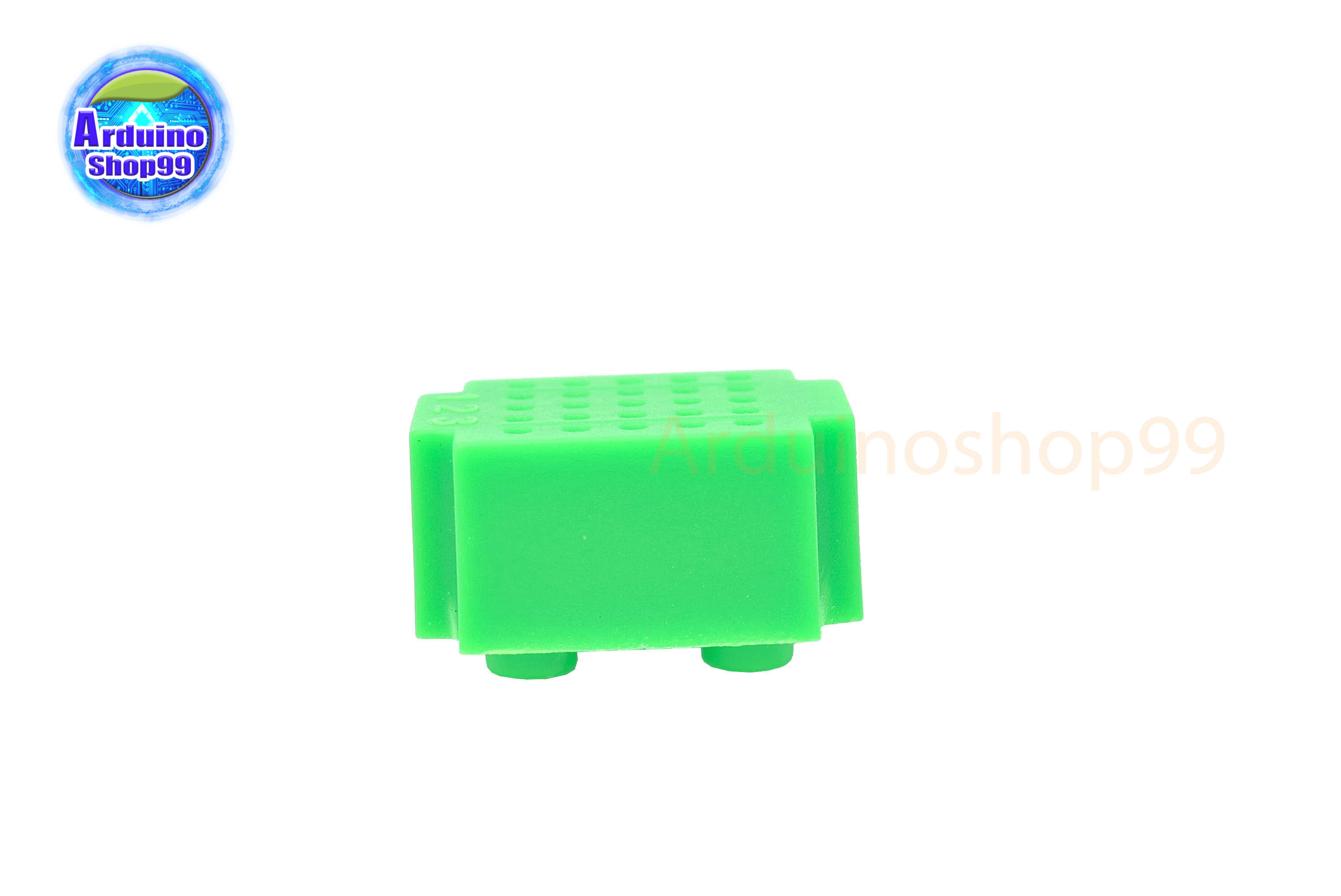 บอร์ดทดลองขนาดเล็ก-สีเขียวเข้ม ขนาด 25 ช่อง Protoboard Breadboard Green 25 hole