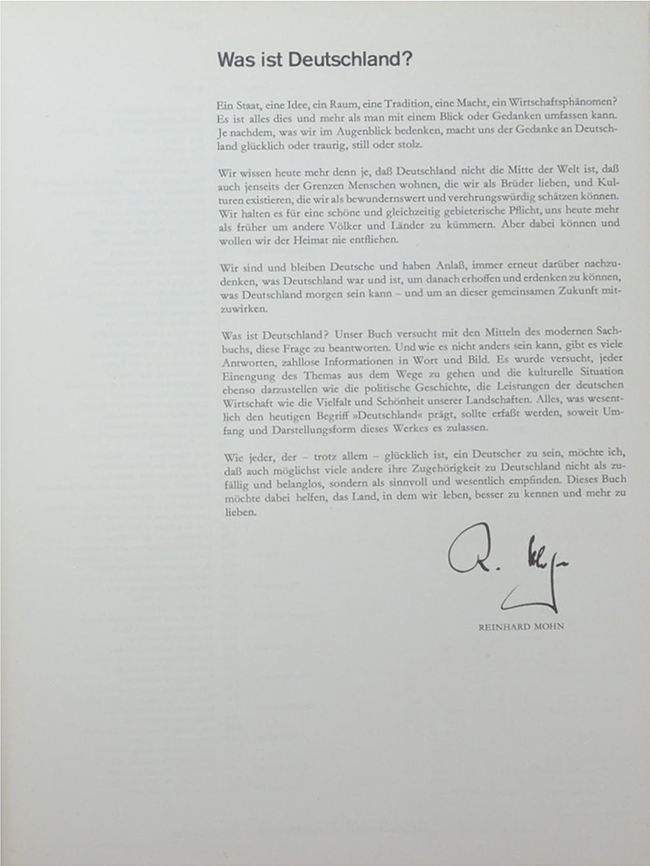 Deutschland Das Land in dem Wir leben Portrat in Bild und Wort