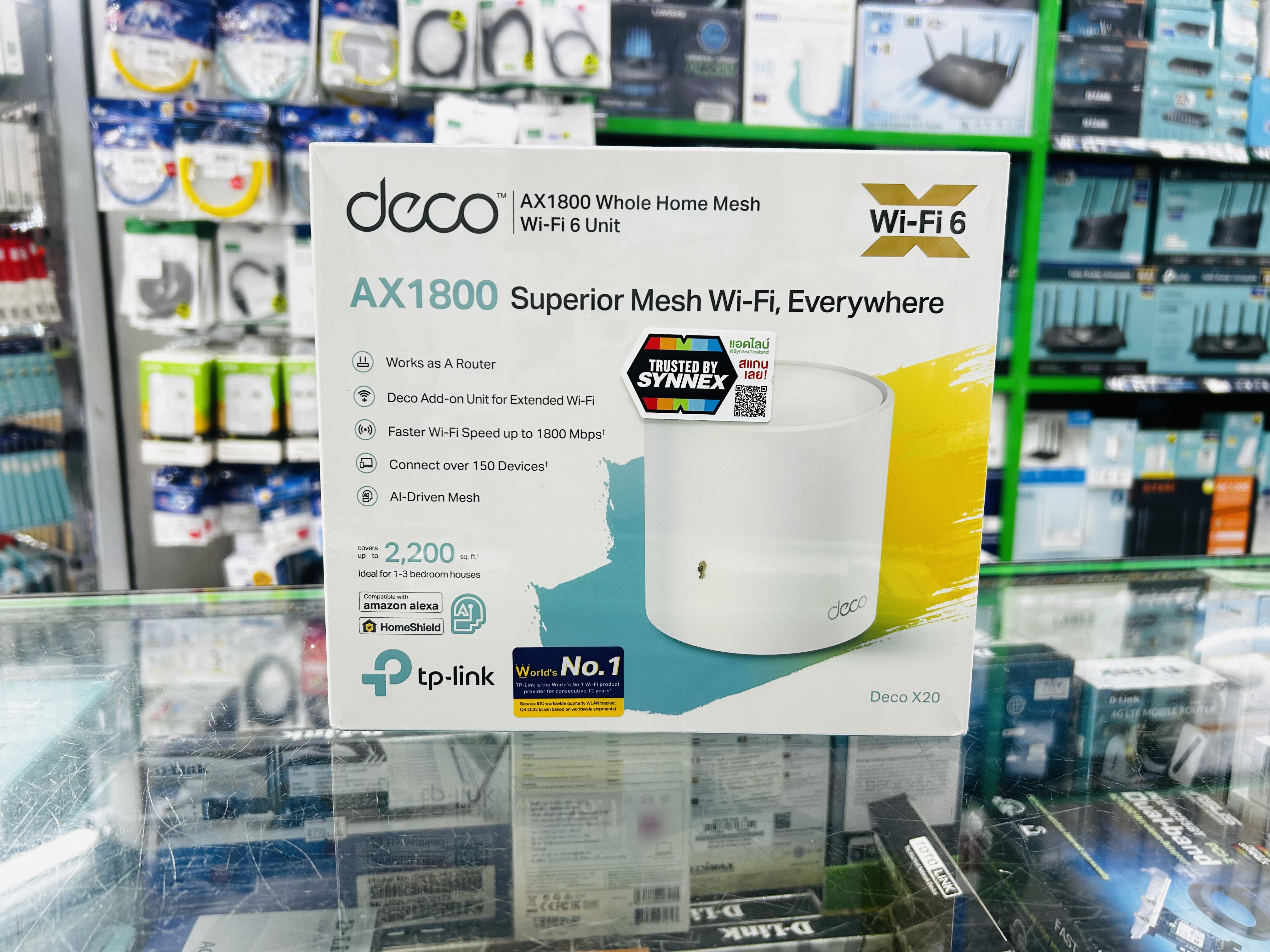 Deco X20 AX1800 Whole Home Mesh WiFi