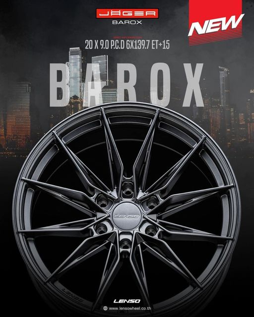 ล้อ Jager Barox new mode ขอบ 20