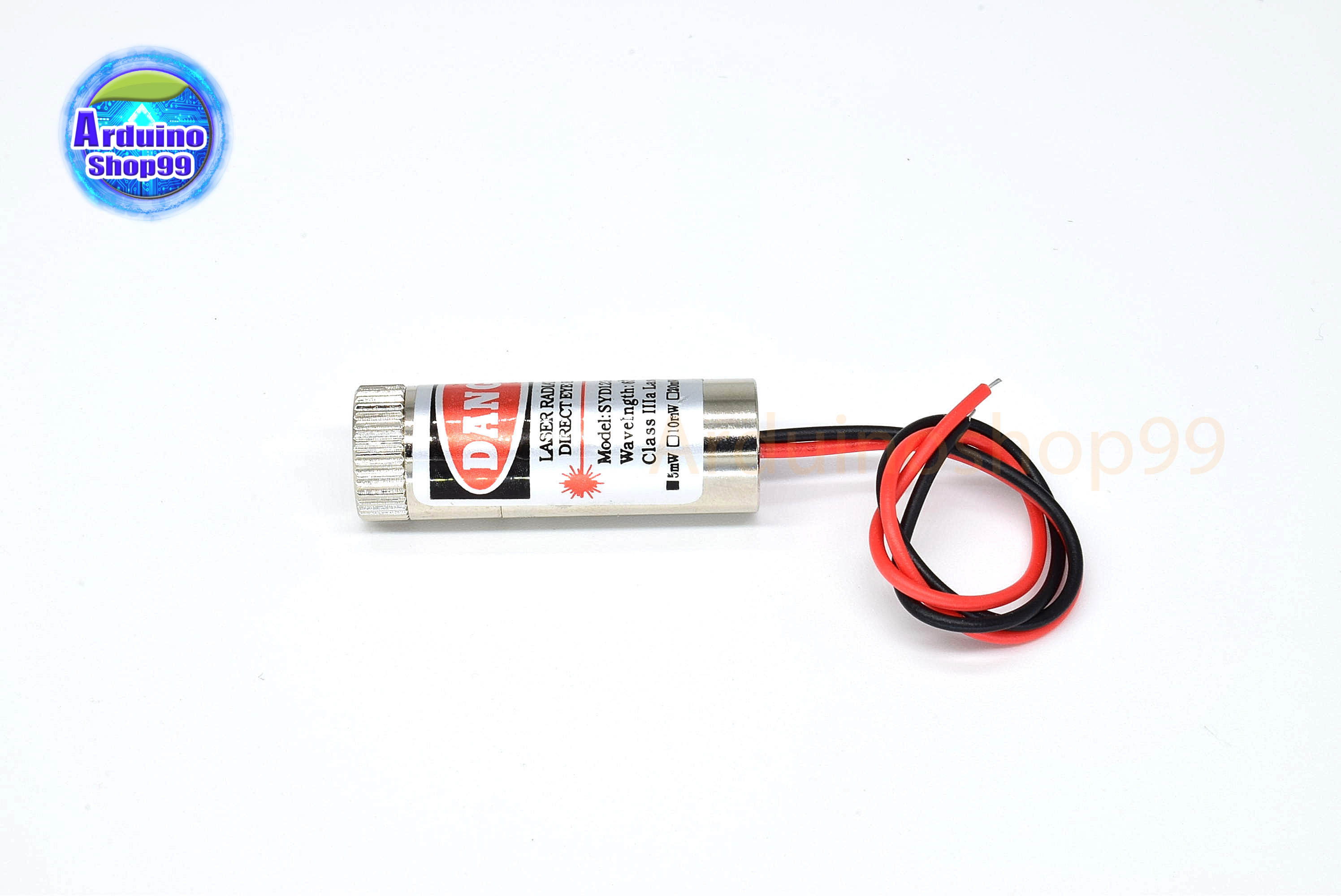 Laser 5mW 650NM เลเซอร์แบบเส้นตรง-สีแดง ปรับโฟกัสได้