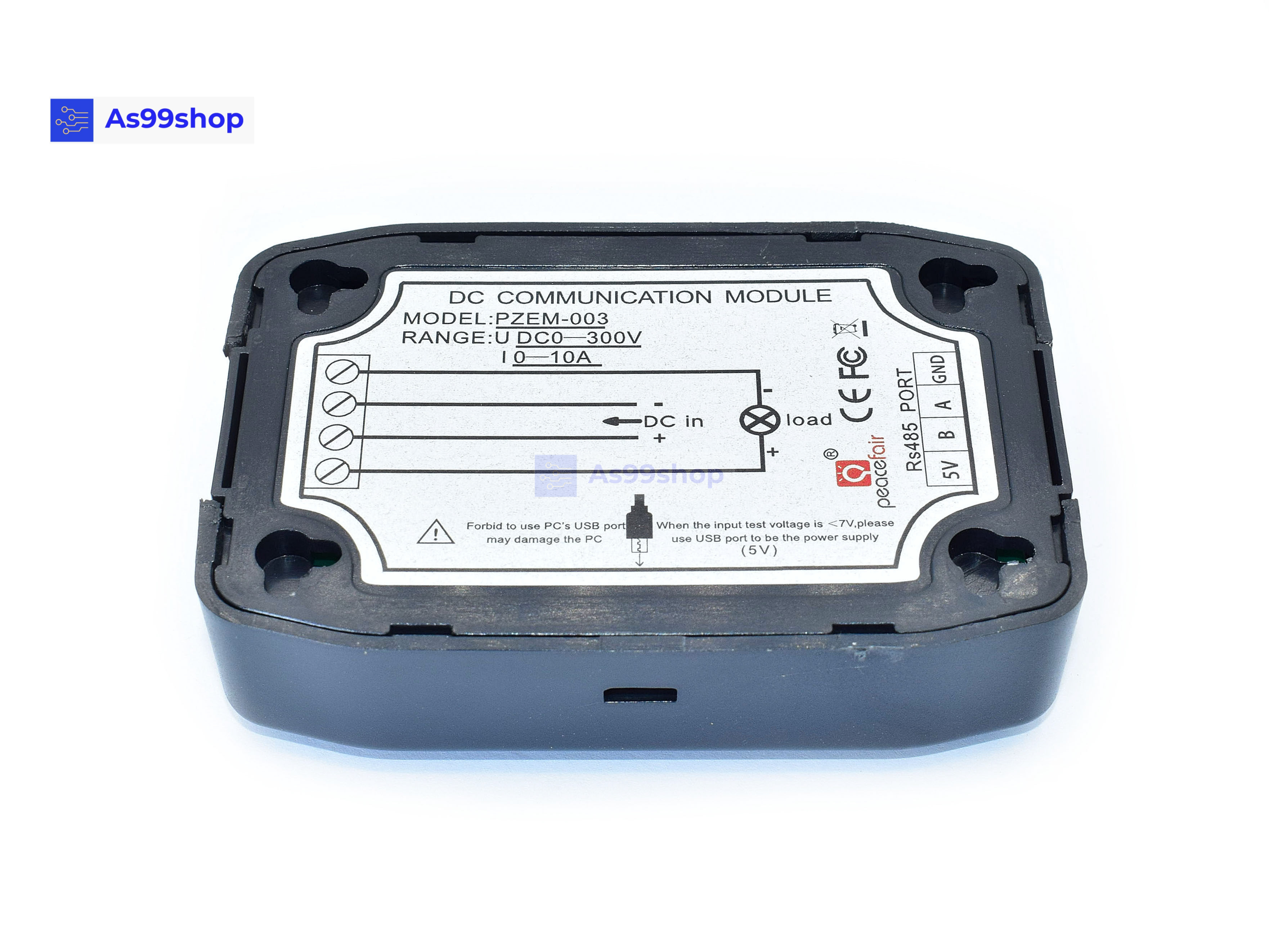 PZEM-003 Voltmeter DC 0-300V 10A