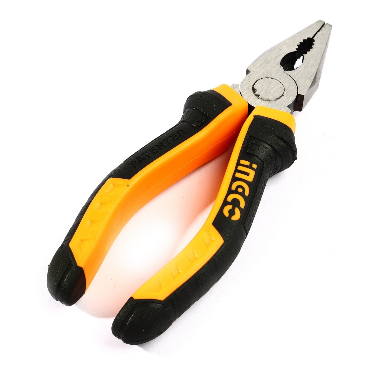 INGCO HCP08168 คีมปากจิ้งจก 6" ด้ามจับยาง