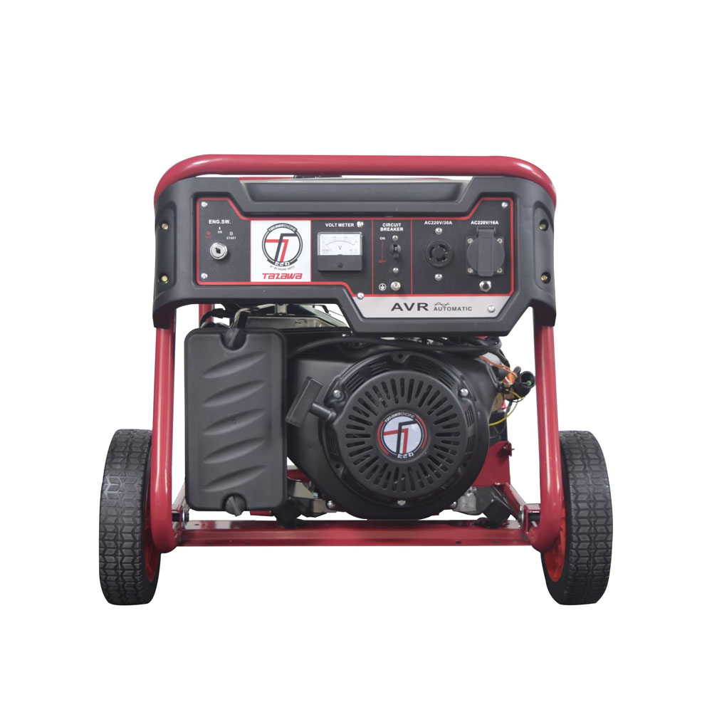 TAZAWA TAZ9200E เครื่องปั่นไฟ 8.3kW/220V พร้อมระบบ AVR เบนซิน 18HP กุญแจ+แบต