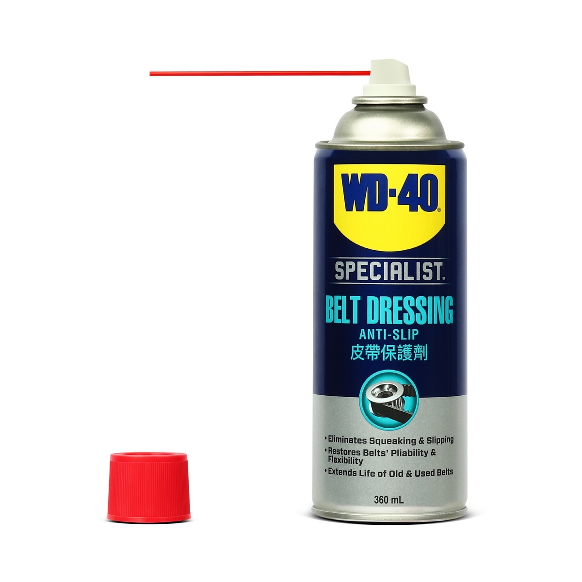 WD-40 สเปรย์หล่อลื่นสายพาน 360ml
