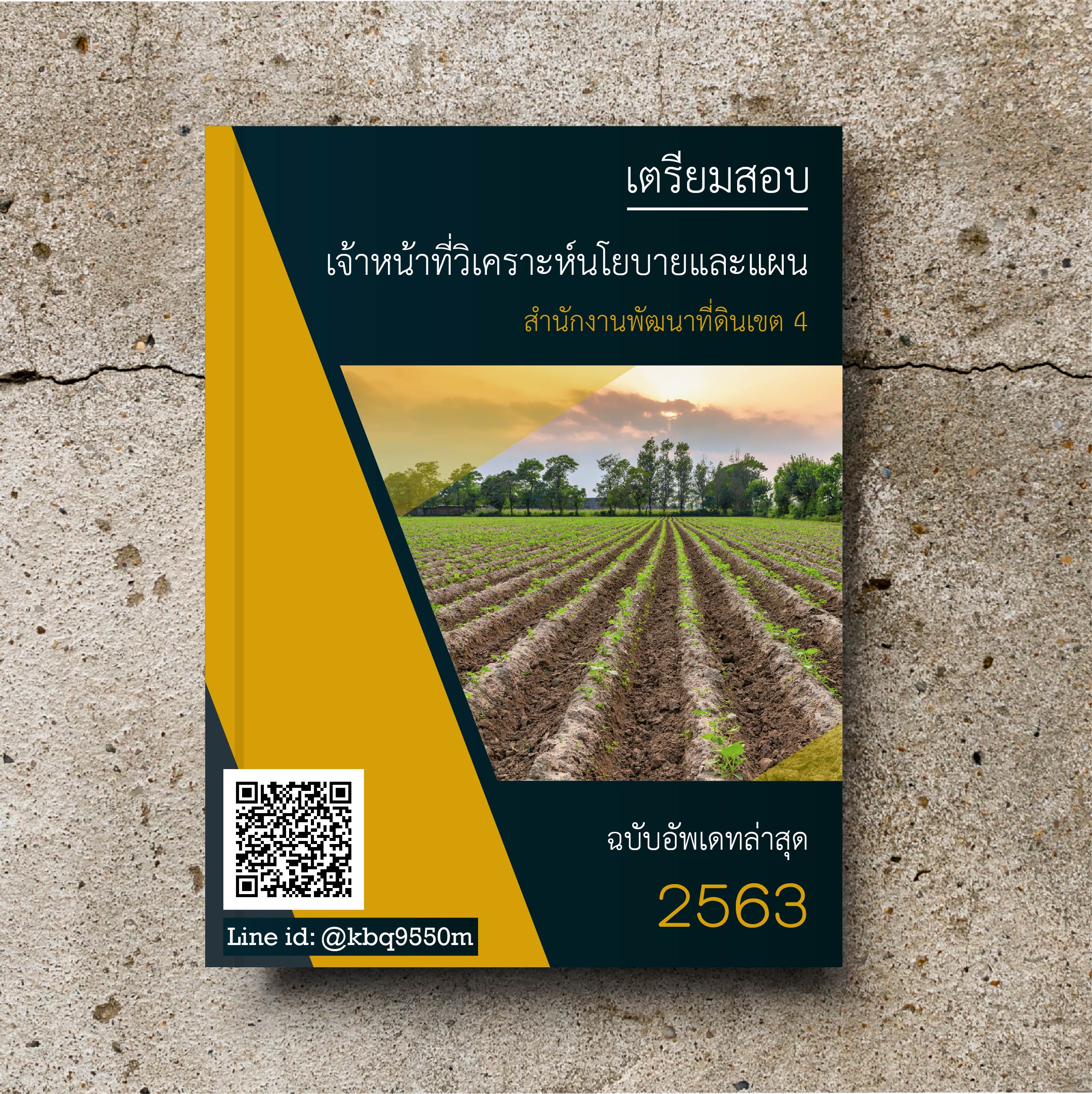 (อัพเดท2563)แนวข้อสอบ เจ้าหน้าที่วิเคราะห์นโยบายและแผน สำนักงานพัฒนาที่ดินเขต 4