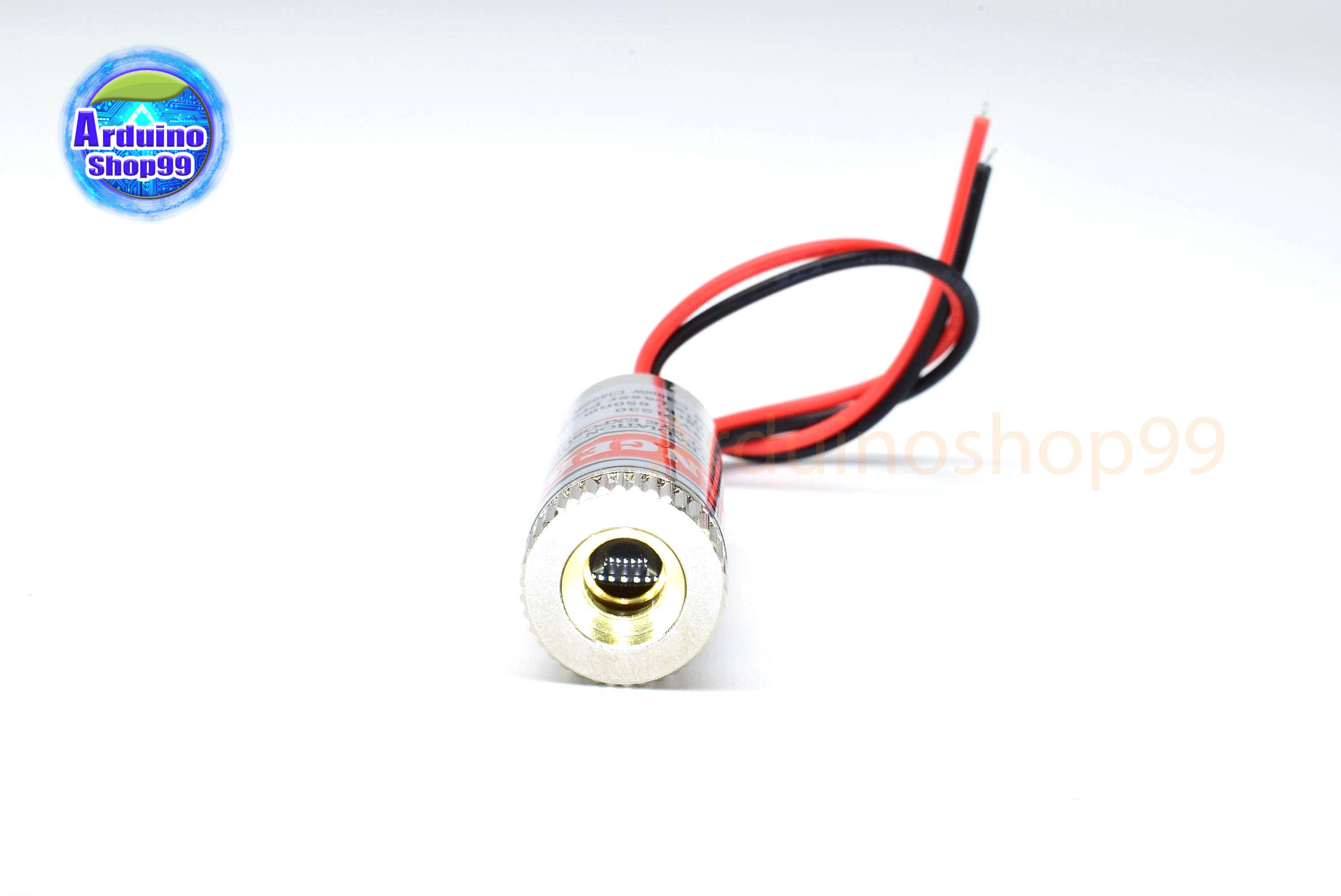 Laser 5mW 650nm เลเซอร์แบบจุด-สีแดง ปรับโฟกัสได้