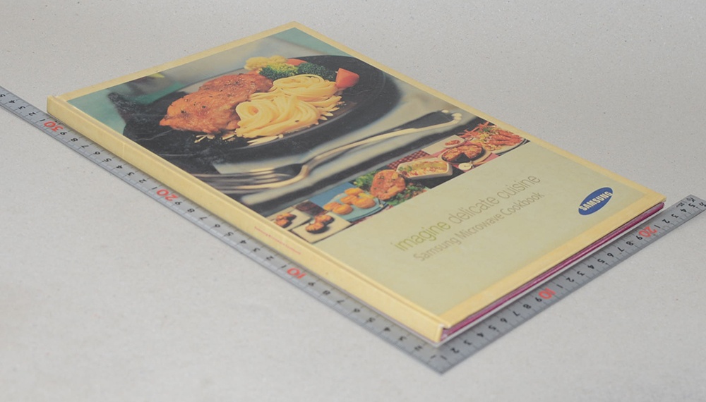 imagine delicate cuisine Samsung Microwave Cookbook